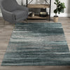 Piper Looms Platinum OSPL37 Peacock Area Rug Lifestyle Image Feature