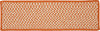 Colonial Mills Outdoor Houndstooth Tweed OT19 Orange Area Rug Main Image