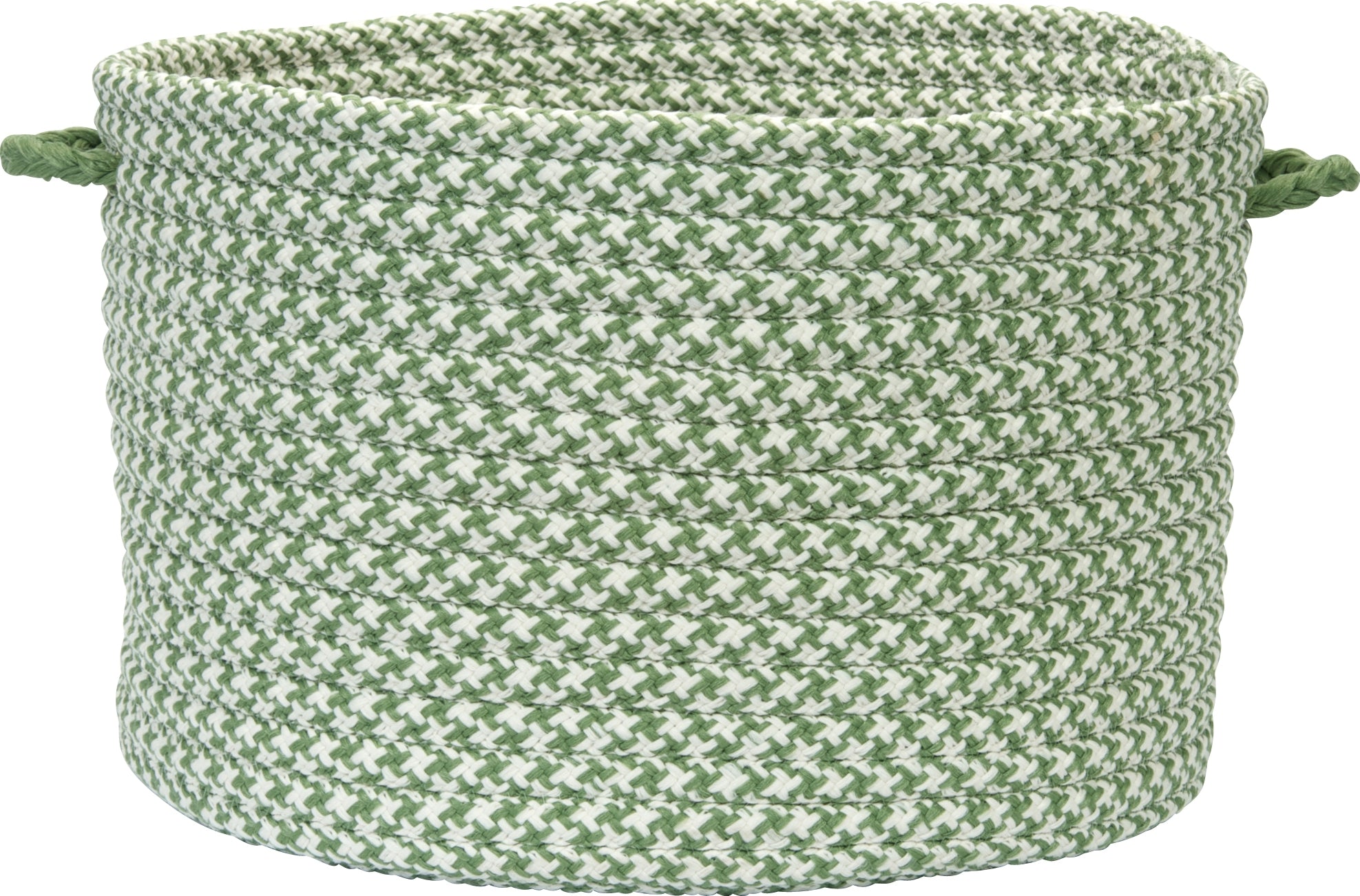 Colonial Mills Outdoor Houndstooth Tweed OT68 Leaf Green