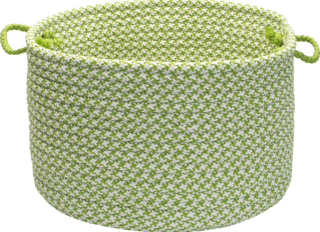 Colonial Mills Outdoor Houndstooth Tweed OT69 Lime