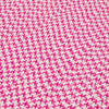 Colonial Mills Outdoor Houndstooth Tweed OT78 Magenta Area Rug Closeup Image