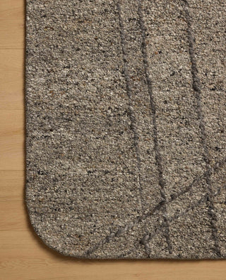 Loloi Otis OTT-02 Stone / Pebble Area Rug Corner Image