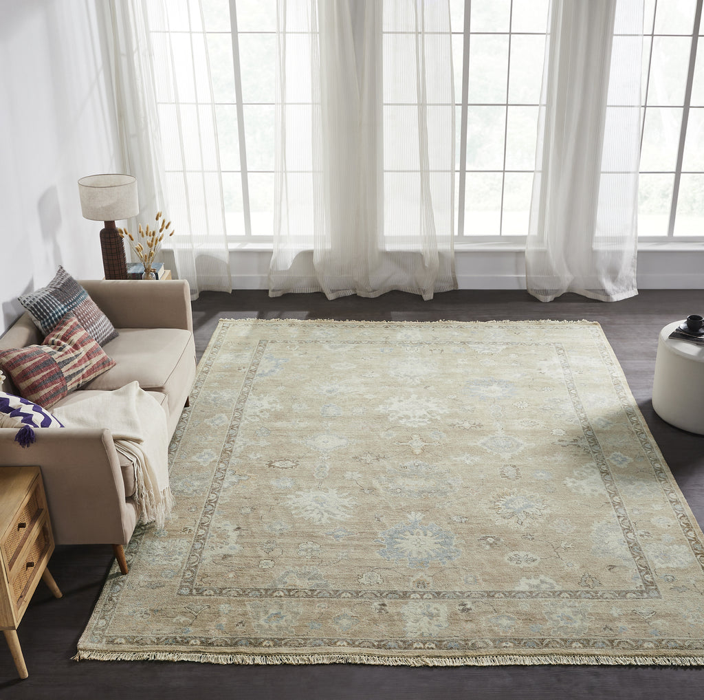 Ancient Boundaries Omni OMN-477 Beige Area Rug Lifestyle Image Feature