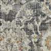 Nourison Oushak Home OUS01 Charcoal Area Rug Swatch Image