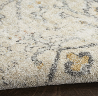 Nourison Oushak Home OUS01 Cream Area Rug Corner Image