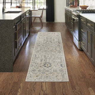 Nourison Oushak Home OUS01 Cream Area Rug Corner Image