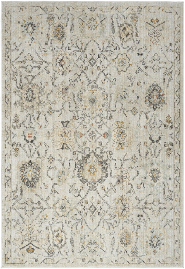 Nourison Oushak Home OUS01 Grey Area Rug main image
