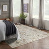 Nourison Oushak Home OUS01 Grey Area Rug Corner Image