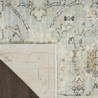 Nourison Oushak Home OUS01 Mint Area Rug Corner Image