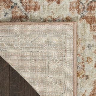 Nourison Oushak Home OUS01 Rust Area Rug Corner Image