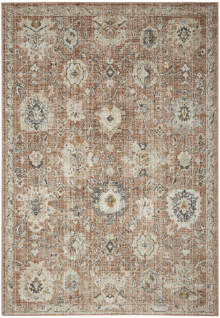 Nourison Oushak Home OUS01 Rust Area Rug main image