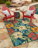 Unique Loom Outdoor Coastal OWE-CSTL6 Multi Area Rug 9' X 12' Lifestyle Image Feature