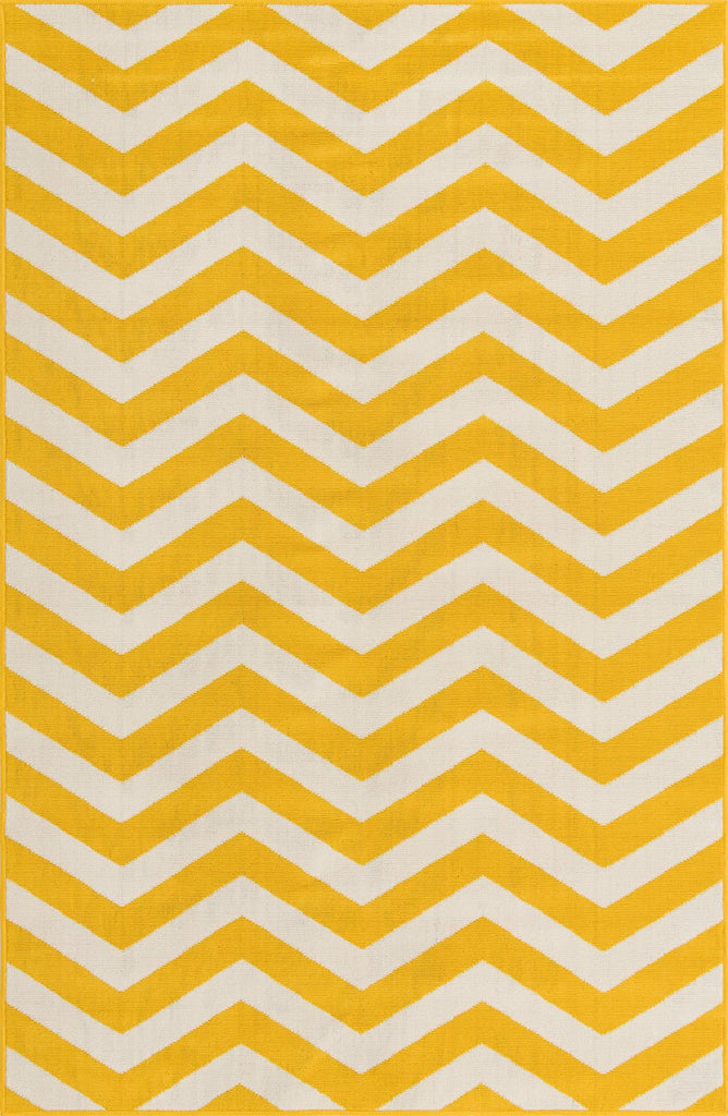 Unique Loom Outdoor Coastal OWE-CSTL7 Yellow Area Rug