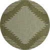 Unique Loom Outdoor Modern T-KZOD26 Green Area Rug