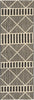 Unique Loom Outdoor Trellis OWE-EDEN-553 Black Area Rug