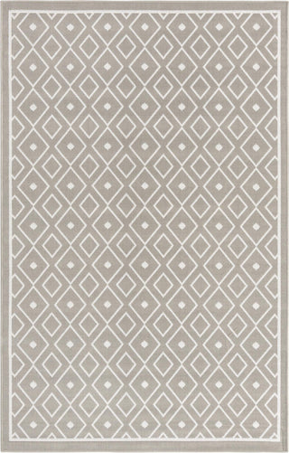 Unique Loom Outdoor Trellis OWE-OTRS1 Gray Area Rug