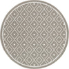 Unique Loom Outdoor Trellis OWE-OTRS1 Gray Area Rug