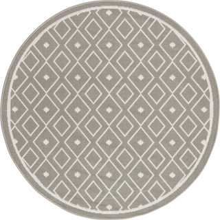 Unique Loom Outdoor Trellis OWE-OTRS1 Gray Area Rug