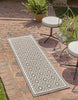 Unique Loom Outdoor Trellis OWE-OTRS1 Gray Area Rug