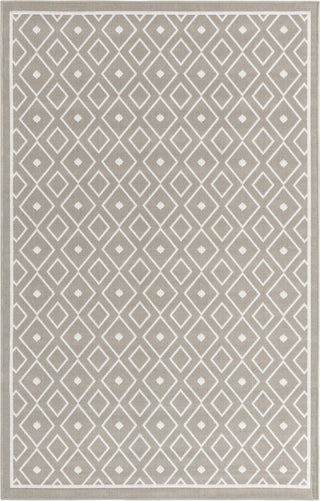 Unique Loom Outdoor Trellis OWE-OTRS1 Gray Area Rug