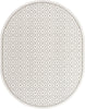 Unique Loom Outdoor Trellis OWE-OTRS1 Ivory Area Rug