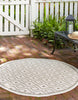 Unique Loom Outdoor Trellis OWE-OTRS1 Ivory Area Rug