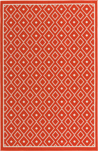 Unique Loom Outdoor Trellis OWE-OTRS1 Rust Red Area Rug