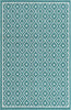 Unique Loom Outdoor Trellis OWE-OTRS1 Teal Area Rug