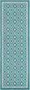 Unique Loom Outdoor Trellis OWE-OTRS1 Teal Area Rug