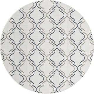 Unique Loom Outdoor Trellis OWE-OTRS2 Ivory Area Rug