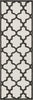 Unique Loom Outdoor Trellis T-AHENK-LAGOS-F768A Black Area Rug