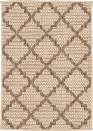 Unique Loom Outdoor Trellis T-KOZA-20423A Beige Area Rug