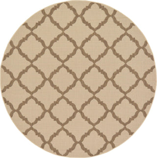 Unique Loom Outdoor Trellis T-KOZA-20423A Beige Area Rug