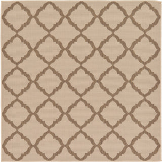 Unique Loom Outdoor Trellis T-KOZA-20423A Beige Area Rug