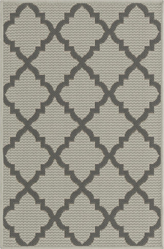 Unique Loom Outdoor Trellis T-KOZA-20423A Gray Area Rug