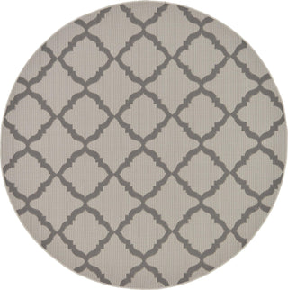 Unique Loom Outdoor Trellis T-KOZA-20423A Gray Area Rug