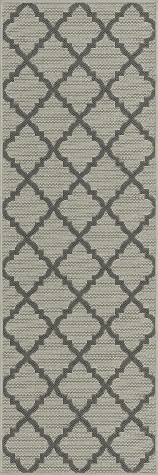 Unique Loom Outdoor Trellis T-KOZA-20423A Gray Area Rug