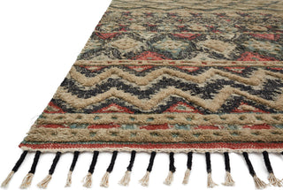 Loloi Owen OW-03 Indigo/Sage Area Rug Corner