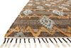 Loloi Owen OW-06 Taupe/Mist Area Rug Corner Feature