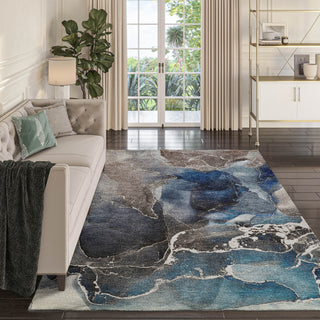 Dalyn Odyssey OY3 Blue Machine Washable Area Rug