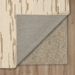 Karastan Forsyth Park Oyster Creek Ivory Beige Area Rug Back Image