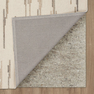 Karastan Forsyth Park Oyster Creek Ivory Beige Area Rug Back Image