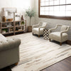 Karastan Forsyth Park Oyster Creek Ivory Beige Area Rug Corner Image