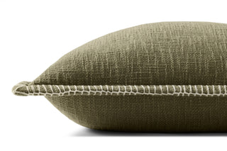 Loloi Pillows PLL0109 Olive Corner Image