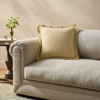 Loloi Pillows PLL0210 Yellow Lifestyle Image Feature