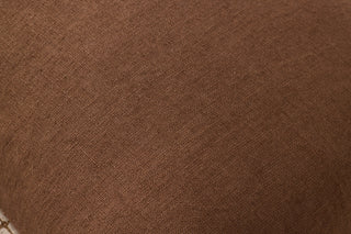 Loloi Pillow PLL0196 Brown Closeup Image