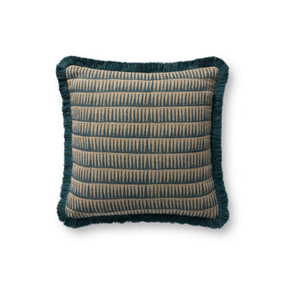 Loloi Pillows PLL0202 Natural / Blue Main Image
