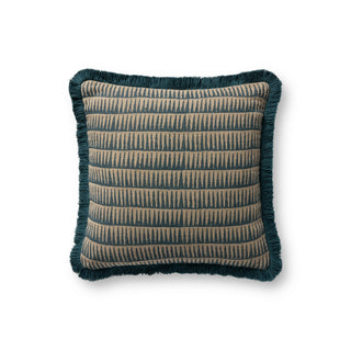 Loloi Pillows PLL0202 Natural / Blue main image