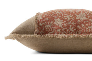 Loloi Pillows PLL0203 Orange / Natural Main Image