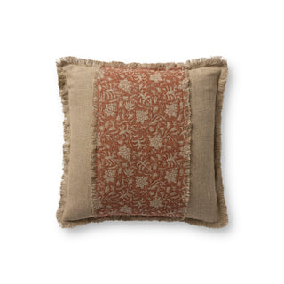 Loloi Pillows PLL0203 Orange / Natural Main Image